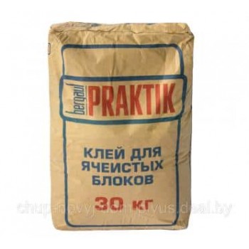 Клей для блоков bergauf , 30кг