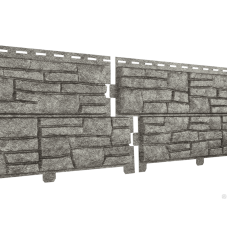 Сайдинг STONE - HOUSE сланец, серый, за м2 Сайдинг STONE - HOUSE сланец, серый, за м2
