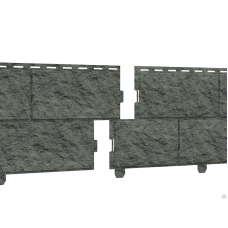 Сайдинг Stone - House Камень, двойной замок (золотистый, жженый, изумрудный) , цена за м2 Сайдинг Stone - House Камень, двойной замок (золотистый, жженый, изумрудный) , цена за м2