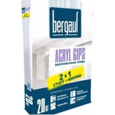 Шпатлевка гипсовая bergauf Acryl Gips 20кг Шпатлевка гипсовая bergauf Acryl Gips 20кг